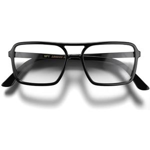 London Mole® Spy leesbril | Coole vierkante lezers in pilotenstijl | Heren dames unisex | Veer scharnieren