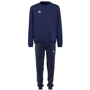 adidas Entrada 22 Sweatpak voor kinderen, Team Navy Blauw 2, 164