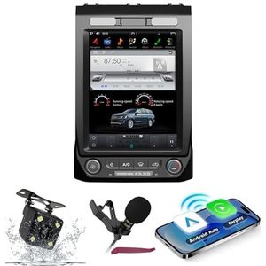 Android 15 Autoradio Navi voor F-ord-expeditie (2018) 12.1 ""Touchscreen Car Multimedia Player met draadloze carplay GPS-navigatie Bluetooth5.0 HIFI FM 5G-WiFi SWC DSP MIC,4g+64g