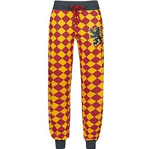 Harry Potter Gryffindor Pyjamabroek rood-geel S 100% katoen Fan merch, Film, Gryffindor