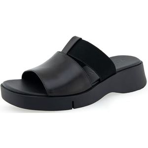 Aerosoles Franklin Slide sandaal voor dames, zwarte combo, maat 44, Zwart Combo, 42 EU