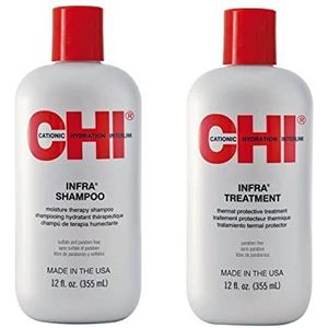 CHI Infra Set - Infra Shampoo 355ml + Infra Treatment 355ml