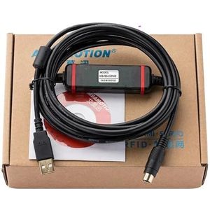 Chip USB-FBS-232P0-9F+ Download Geschikt for FA~EK FBS-serie PLC-programmering Kabel Data Vergulde interface Hoge snelheid(FTDI Type)