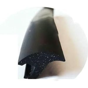 1/2/3,0 m T-vormige voegvuller, afdichtstrip, siliconenrubber, deur- en raamglas, T-type slootvoeg, antibotsingskitstrip, T-30, 10 x 6 mm, 3,0 m