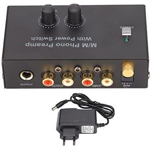 Phono-voorversterker, Geluidsarme Werking Stereo PP500 Phono-voorversterker Professional voor Luidsprekers