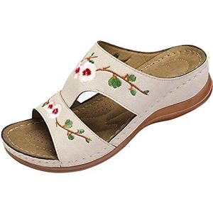 PMVRTHQV Vrouwen Beste Wandelsandalen voor Vrouwen Maat 12 Zwarte Wedge Sandalen Vrouwen Comfortabele Dressy Zomer Sandalen voor Vrouwen Orthopedische Sandalen voor Mannen Brede Platform Sandalen,