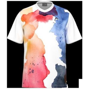 HEAD Topspin T-shirt voor jongens, vision/koningsblauw