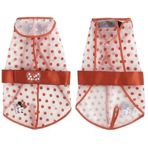 Minnie Mouse Regenjas voor honden, rood, maat S