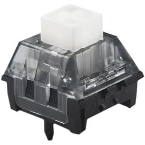 XZKKCD V2 Wit 45g Bruin SMD RGB MX Schakelaar Stofdichte Schakelaar Voor Mechanisch Gaming Toetsenbord IP56 waterdicht (Kleur: Doos Wit v2 90 stuks)