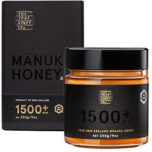 The True Honey Co. NZfyMe - Manuka Honing - MGO 1500+ (UMF 28+) - 250 g - Gecertificeerd