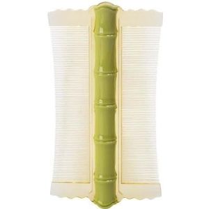 GANPUB Antistatische dubbelzijdige haarkam met fijne tanden en superdichte handgreep voor het afvoeren van roos, haaraccessoires, haaraccessoires, stylingtools en apparaten