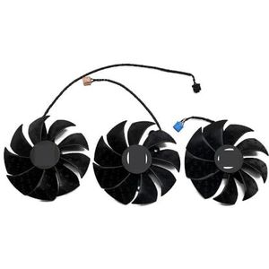 87MM PLD09220S12H RTX3080 RTX3070 grafische kaartventilatoren vervangen voor EVGA voor GeForce RTX 3070 3080 TI 3090 FTW3 koelerventilator(3PCS)