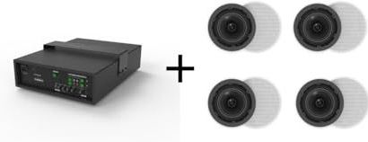 Vivolink Audiopack Subwoofer 8 50W + 4 x ceiling speakers 25W, AUDIOPACK4
