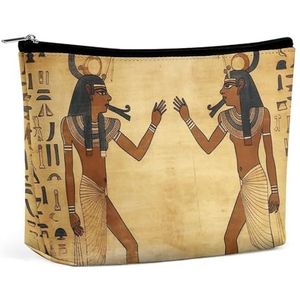 HJUQNGF Cosmetische tas oude schedel en bloemen draagbare toilettas grote capaciteit reizen make-up tas schoonheid make-up organizer voor full-size shampoo conditioner borstels set make-up