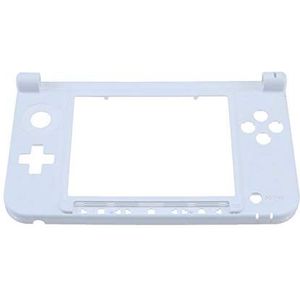 Bottom Midden scharnier Shell Behuizing Cover Midframe Case voor 3DS XL 3DS LL Game Console Wit