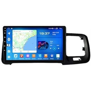 Android 11 Dubbel Din Stereo Auto Multimedia Radio Voor Volvo S60 V60 2011-2020 9 Inch Dubbel Din Auto Stereo Head unit Ondersteuning 4G WIFI Bluetooth Stuurbediening Carplay(Color:A A500S 4G+WIFI 8-C