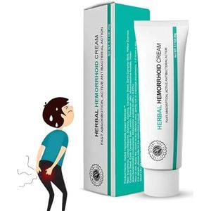 Aambeienzalf - Natuurlijke Organische Kruiden Aambeien Crème - Verlicht Jeuk en Zwelling