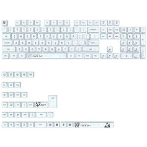 KUAIYIJU 141Key Keycaps Voor 61/68/75/84/87/98/104/108 Mechanische Toetsenborden Backlit Compatibel Ergonomische Keycaps