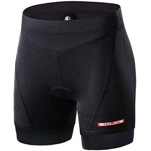 Souke Sports Dames Fiets Ondergoed 3D Gevoerd Ademend Fiets Ondergoed Shorts