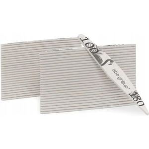 Aba Group Nagelvijlen 100/180 Wings Standaard Flamingo, professionele nagelvijlset voor gelnagels, 50 stuks