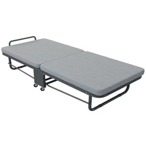 ROUZIHU Opklapbed Eenpersoonsbed Kantoor Lunchpauze Dutje Bed Thuis Fauteuil Volwassen bedden(70cm)
