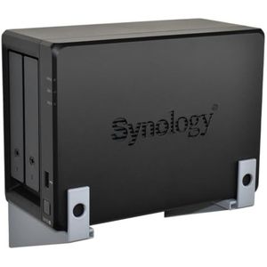 Wandhouder geschikt voor Synology Diskstation DS720+, DS723+, DS725+ en DVA1622, grijs