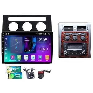 Android 13 10 Inch 2 Din QLED Autoradio Voor Volkswagen Touran 1 2003-2010 - Camera DVR GRATIS - Steun Carplay Android Auto DSP Stuurwiel FM RDS DAB WIFI 4G Bluetooth Split-Screen(A,NF-2)