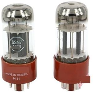 Vacuümbuis 6SN7GTB Vervangt 6SN7/6N8P/CV181 Audio Amplifier (2 stuks overeenkomende paar)