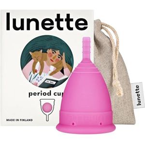 Lunette Menstrual Cup - Pink - Model 2 for Moderate to Heavy Flow