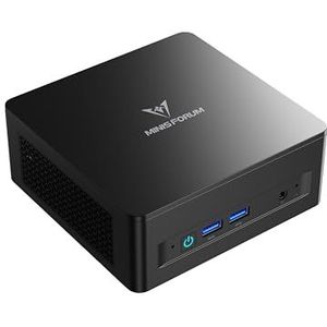 MINIS FORUM Mini PC UM690L Slim, AMD Ryzen 9 6900HX 8-core processor tot 4,9 GHz, AMD Radeon 680M, 16 x 2 GB LPDDR5 (On Board) / 500 GB SSD, 4 HDMI/USB-poorten, Wi-Fi, BT, USB 3.2 x 4