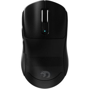 MAMBASNAKE M3 39g SUPERLIGHT Mouse, PixArt PAW3395PRO Gaming Sensor, BT/2.4G Wireless/Wired Gaming Mouse, 6 Adjustable DPI up to 40000, 200 Hrs Battery, Office Mice for Win11/Xbox/PS/Mac (Black)