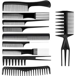 DACHAO Kappers Kam Set Brede Tandkam Anti statische Kappers Kam Fijn Haar Styling Kam Professionele Kappers Kam Glad Haar Kam Rat Staart Kam