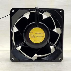 LMNCBVYA U2750M-TP High-Performance 14cm All-Metal Fan - 37W, 3000RPM, High Temperature Resistant, 2-Wire Design