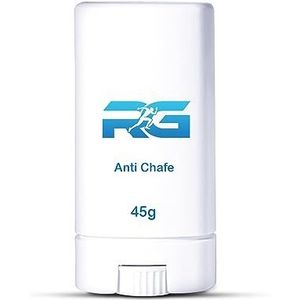 RG Anti Schuur Balsem Stick 45g - Ultieme Huidbescherming Tegen Schuren & Blaren | Ideaal voor hardlopen, fietsen, wandelen | Zweet- & Waterbestendig | Niet vettig