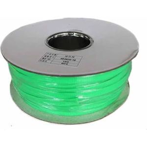 ChunLK 100M 10MM Gevlochten Uitbreidbare Mouw PET Strakke Isolatie Nylon Mouwen Bescherming Uitbreidbare Mesh Draadkous(Green)
