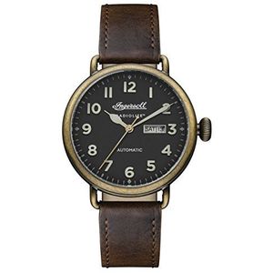 Ingersoll Mens Analogue Classic Automatic Watch with Leather Strap I03403