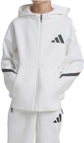 Adidas - Z.n.e Sweatshirt - Zwart - Katoen - Met Rits