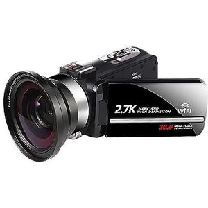 Nachtzicht Outdoor Camcorder 2.7K WIFI Digitale Video Camera For Blogger Infrarood Draagbare Webcam Foto Vlog Recorder HD camera (Color : 32G SD Card, Size : Set 2)