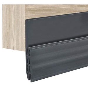 Zelfklevende siliconen rubberen deurdichting, weerbestendig, ondersteuning, deur, strips, stickers voor ramen, deursplet, zwart, 100 cm