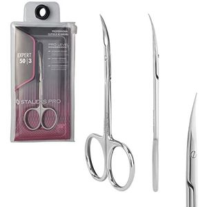 STALEKS PRO Expert 50 Type 3 Professionele nagelriemschaar - Pack van 1 - Model SE-50/3