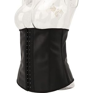Tailletrainer, Shapewear voor Dames, Shapewear voor Buikcontrole met Haak met 4 Rijen, Taille Gecomprimeerd, Sportblessures Verminderen (L)