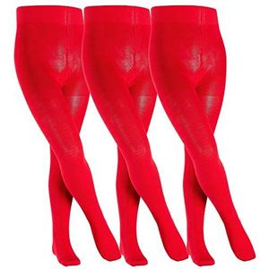 FALKE Family Maillot kinder 13645 rood 8150 fire Katoen - 134-146