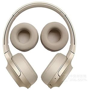 V-MOTA Oordopjes compatibel met Sony WH-H800 WHH800 H.Ear ON 2 Mini On-Ear Draadloze Bluetooth Muziek Hoofdtelefoon, Vervangende Oor Pad Reparatie Onderdelen (Goud)