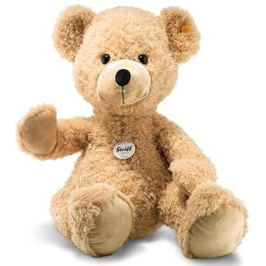 Steiff Fynn Teddybeer 111389, knuffeldier voor kinderen, zacht en wasbaar, beige, 80 cm