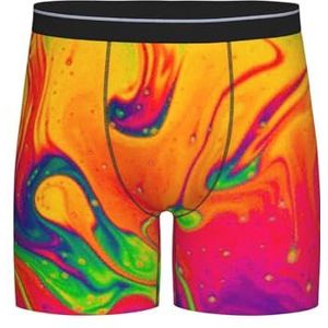 GRatka Boxer slips, heren onderbroek Boxer Shorts been Boxer Slip Grappige nieuwigheid ondergoed, Fantasy Kleur Neon, zoals afgebeeld, XXL