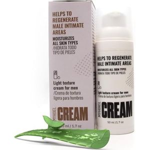MYHIXEL - Intieme Crème voor Mannen | Hydratatie & Verzorging | Met Aloë Vera, Hyaluronzuur & Slakkensecretie | Tegen Jeuk & Droogheid | 50 ml
