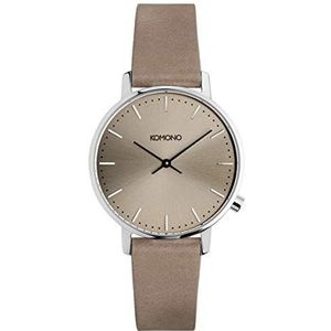 KOMONO Womens Analoge Quartz Horloge met Geen Strap KOM-W4102, Bruin, Eén maat, Armband