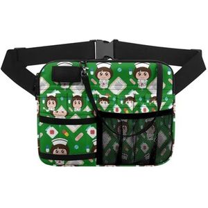 Verpleegster heuptasje verstelbare taille riem heuptasjes voor vrouwen taille zakje stethoscopen duurzame noodbenodigdheden verpleging organisator riemzakken. voor arts, verpleegkundige, Htgd718bz41,