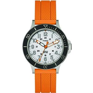 Timex Heren analoog quartz horloge met rubberen band TW2R67400