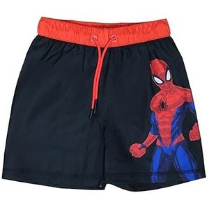 Marvel Spiderman zwemshorts voor jongens van 2 tot 10 jaar, Zwart, 2-3 Jaren
